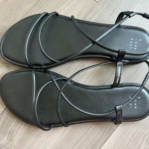 Black Sandals size 9
